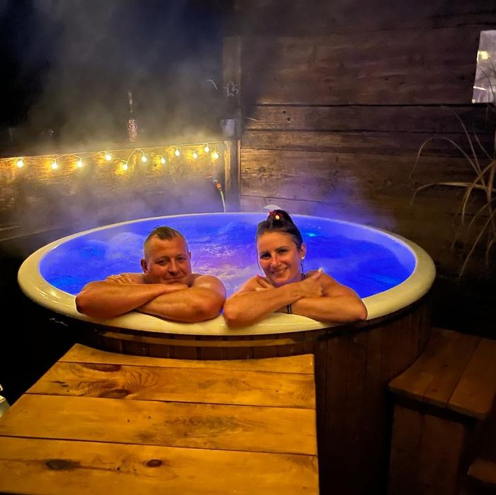 Drewniany domek na odludziu  Domki z Bali Ciche Marzenie Bieszczady