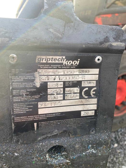 Widły hydrauliczne na karetkę 51cm