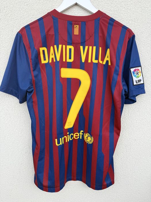 Koszulka piłkarska Nike FC Barcelona David Villa 2011/2012 M