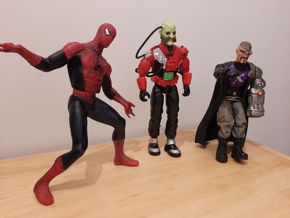 Bonecos hesbro 310 homem aranha action man marvel