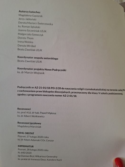 Podręcznik do religii 5 klasa