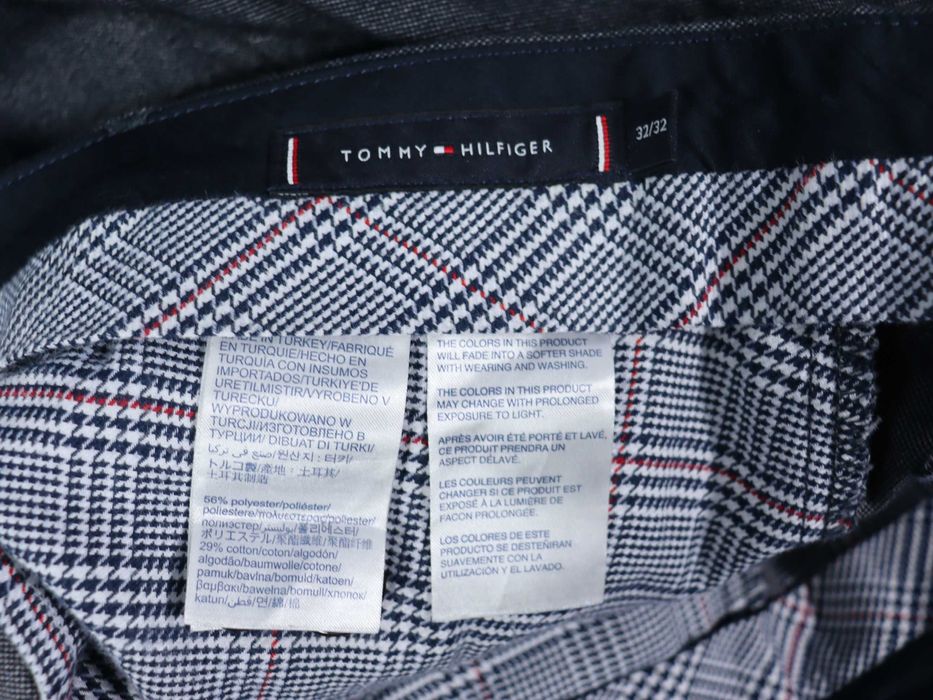 Tommy Hilfiger denton stretch chino męskie spodnie chinosy soft W32 M