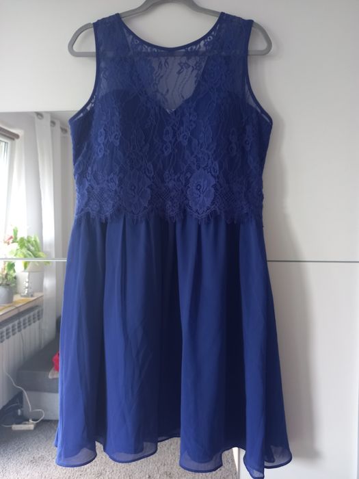 Sukienka roz 42 kobaltowa