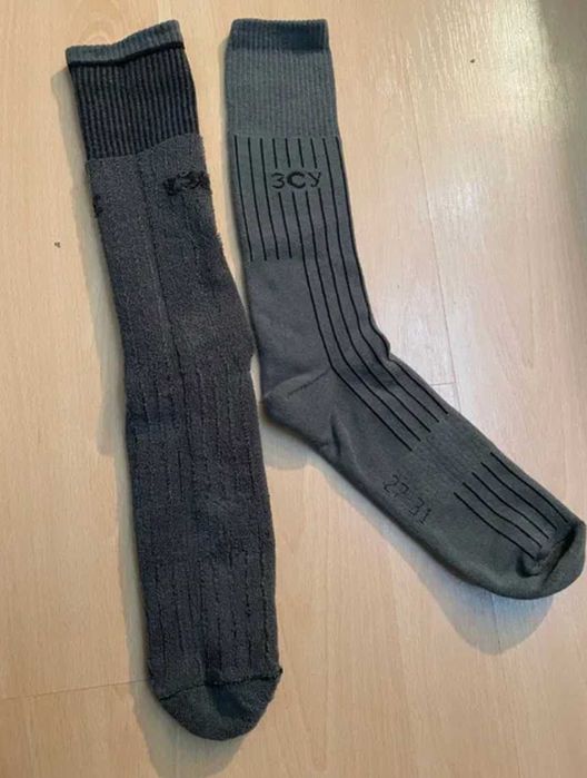 Армейские тактические носки ЗСУ носки военные трекинговые носки олива