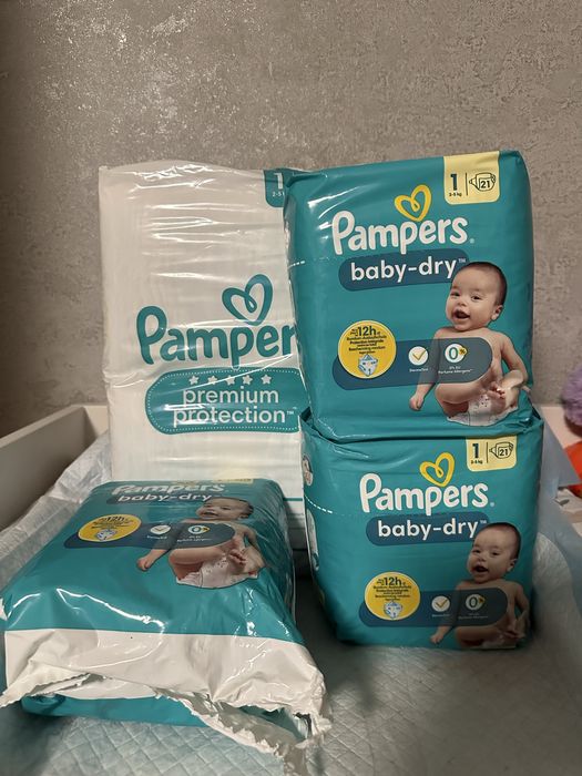 Памперсы Pampers baby-dry Protection 1