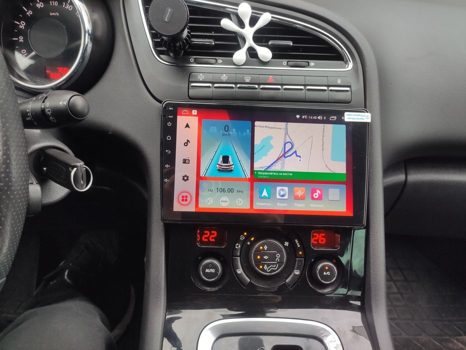 Штатная магнитола Peugeot 5008 4GB /32GB CarPlay Androidauto