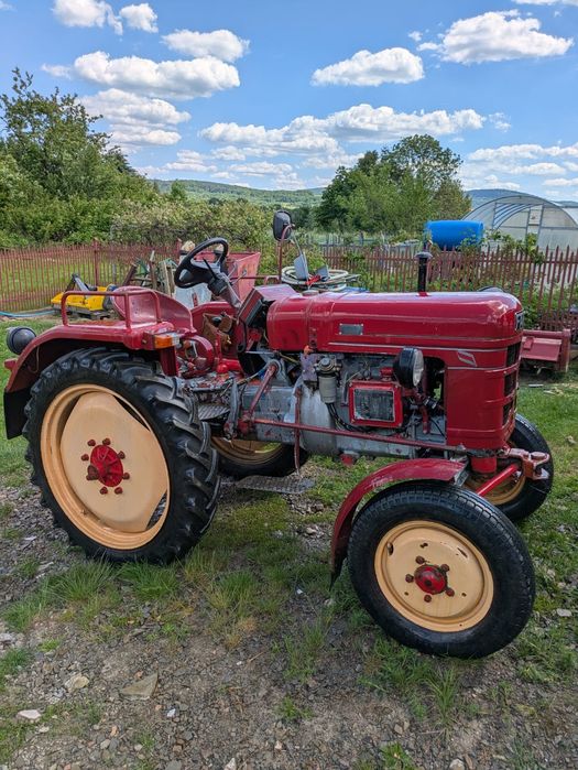 Traktor ciągnik Fahr D22 PH 1952 rok wóz i koparka gratis