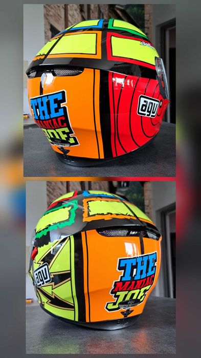 Kask motocyklowy AGV K-3 SV – malowanie „Iannone” , rozmiar MS – 57