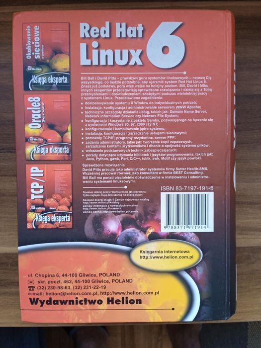 Red Hot Linux 6, Księga Eksperta
