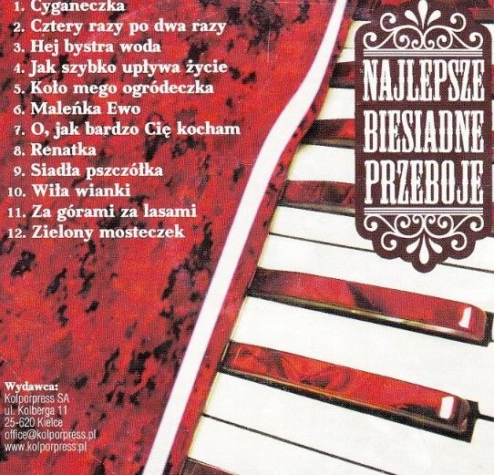 Najlepsze Biesiadne Przeboje Cd3382