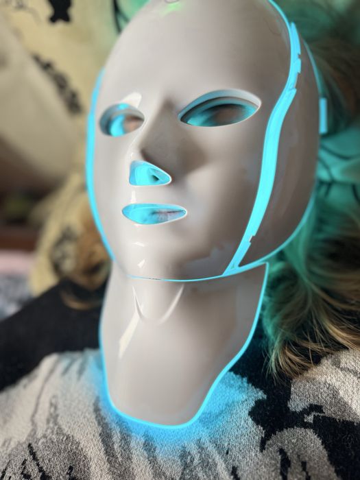 LED Mask Face and Neck White