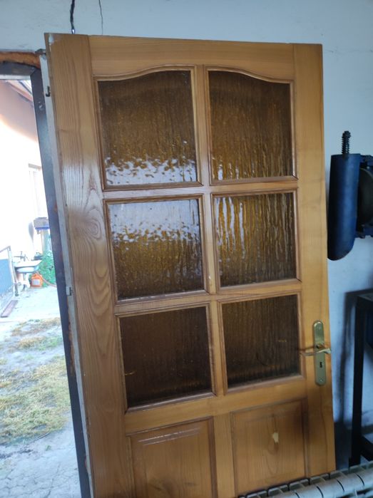 Drzwi, skrzydło jesion