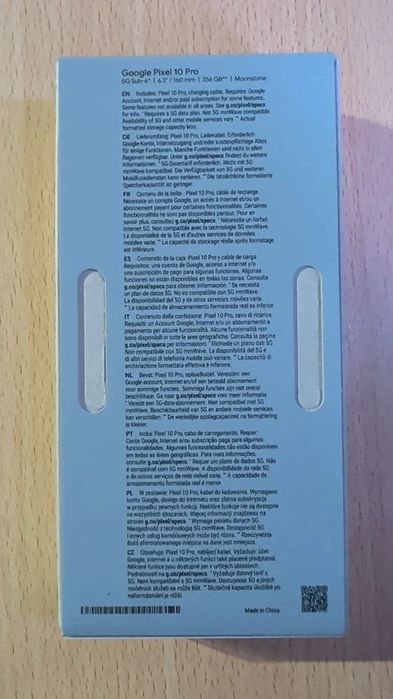 Google Pixel 10 pro