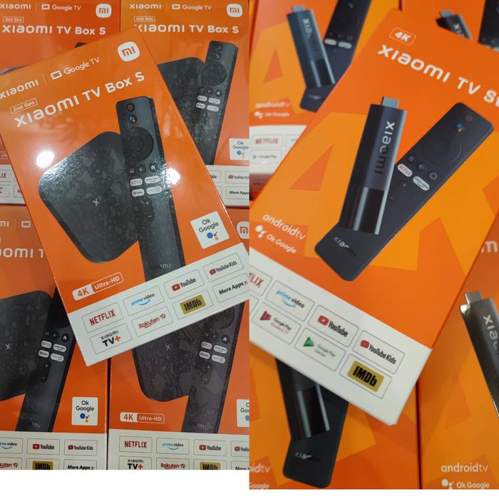 Xiaomi TV Box S 4k 2nd Gen (MDZ-28-AA) Xiaomi mi tv stick 4k: 1