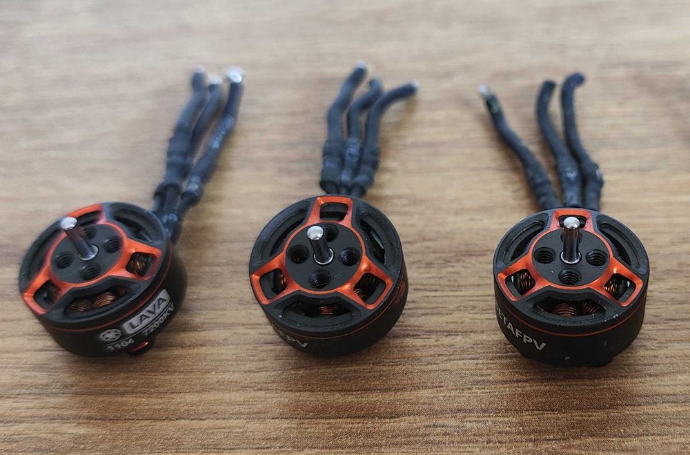 Silniki BetaFPV Lava 1104 7200KV do Pavo 20 Pro - 3 szt.