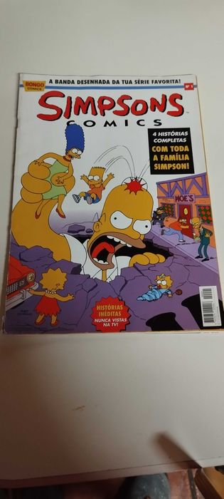 Simpson Comics n° 1 Banda Desenhada