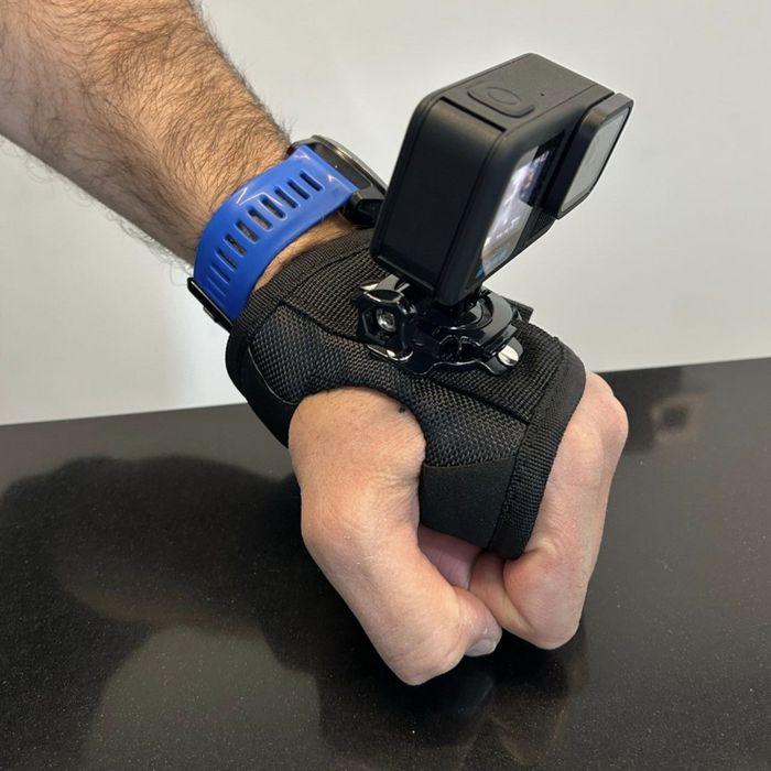 Крепление для екшн камер GoPro, Sony, Xiaomi..Крепление на кисть, руку