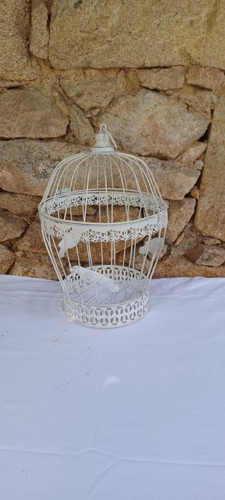 Gaiola decorativa centro mesa