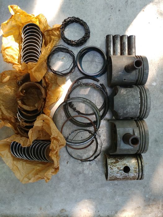 Кільця вкладиші пальці поршень 92мм 83мм 72мм УАЗ ГАЗ 69 51 52 53 ПД10