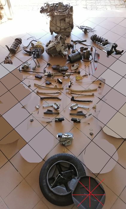 Várias peças Citroen AX (Tenho fotos detalhadas para interessados)