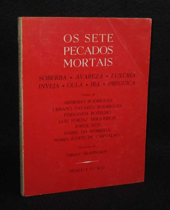 Livro Os Sete Pecados Mortais Autografado