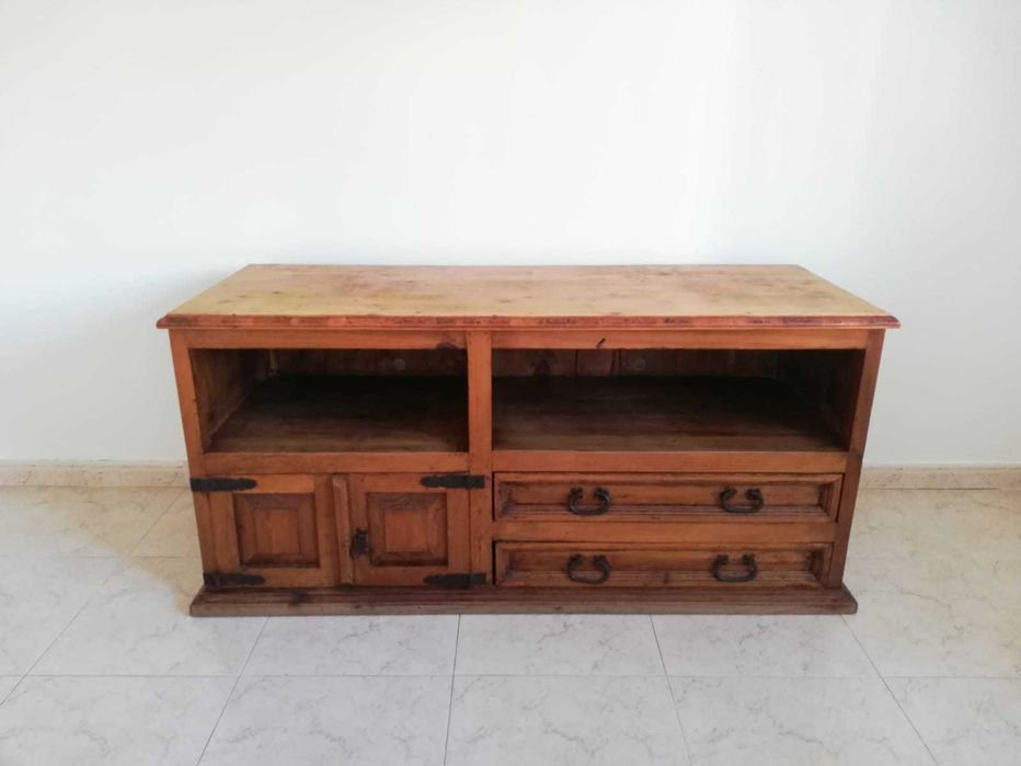Sala completa Móveis madeira maciça - Moveis Santa Fé (sala completa)