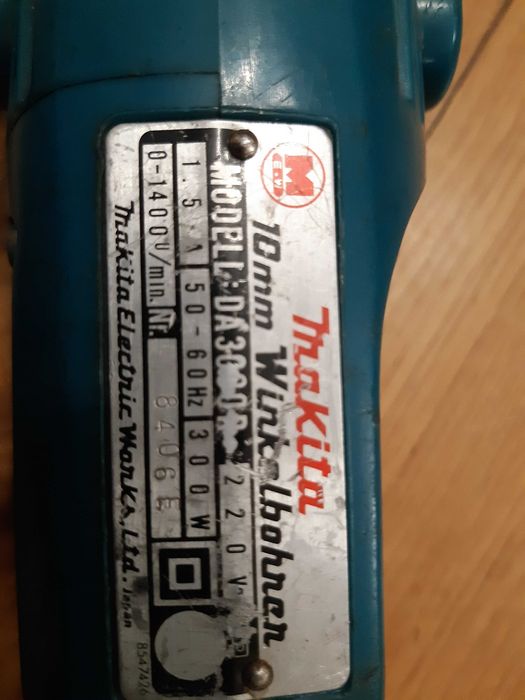 Wiertarka Kątowa Makita DA 3000R