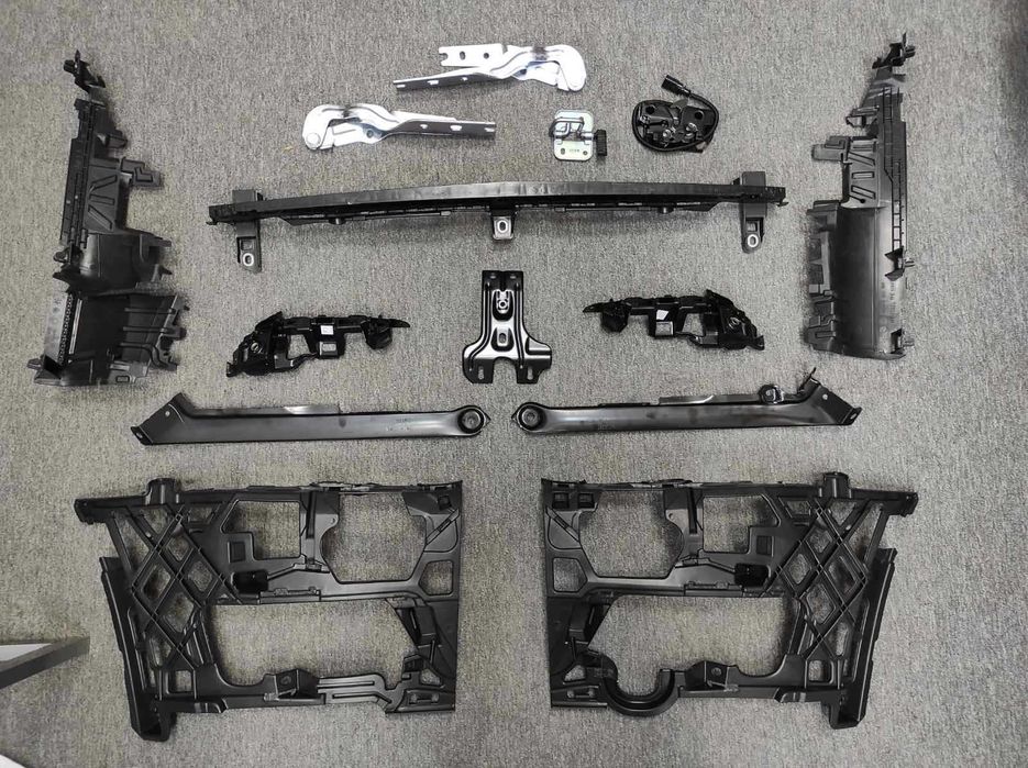 Направляючі бампер передній vw golf 7 Петлі розпорки Комплект