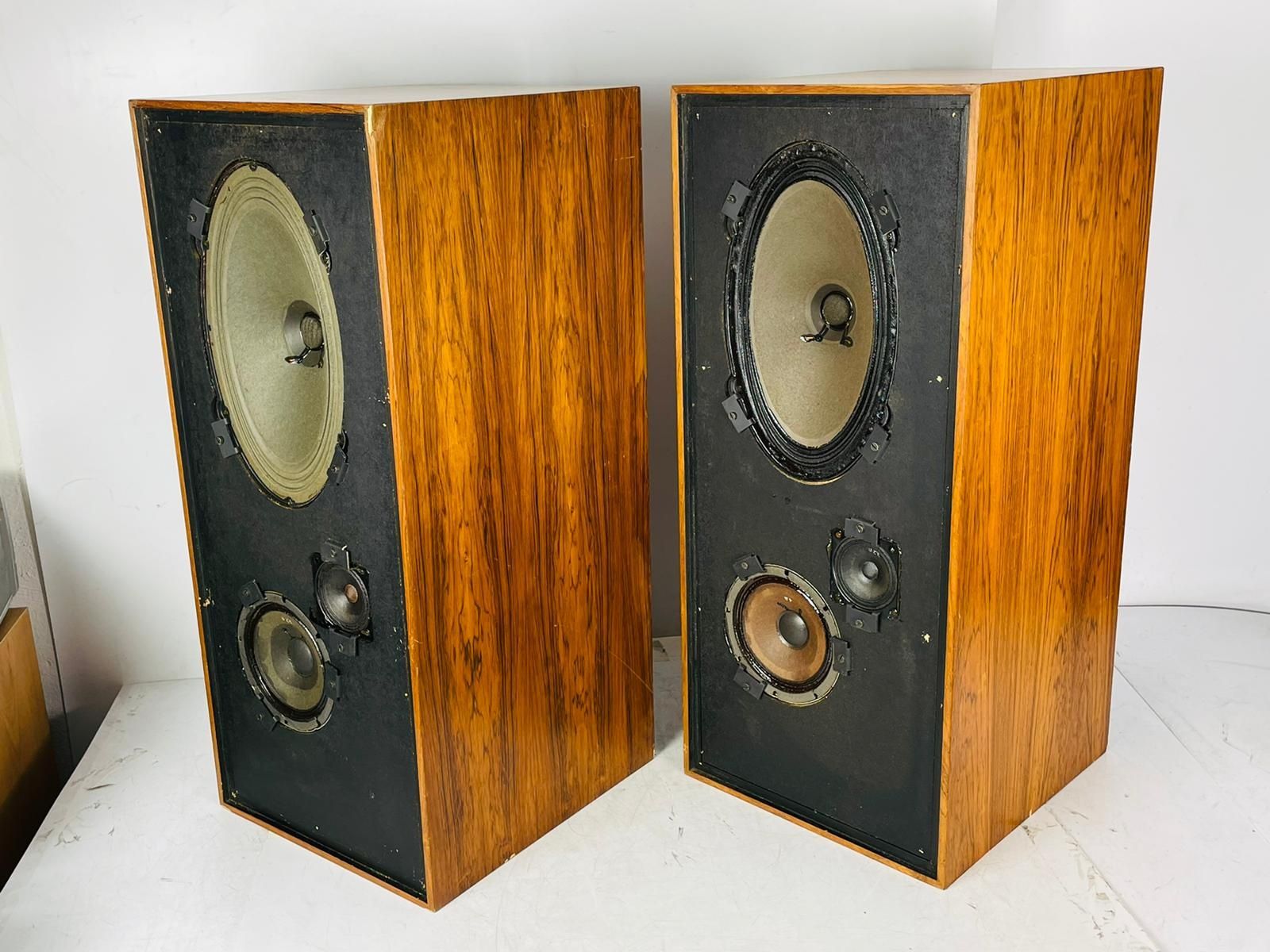 Kolumny Bang Olufsen B O Beovox 1500 4ohm 30W Vintage drewno