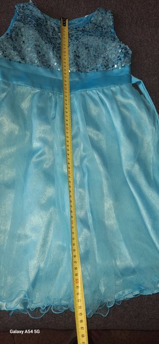 Святкові сукні для дівчинки- голубе, рожеве