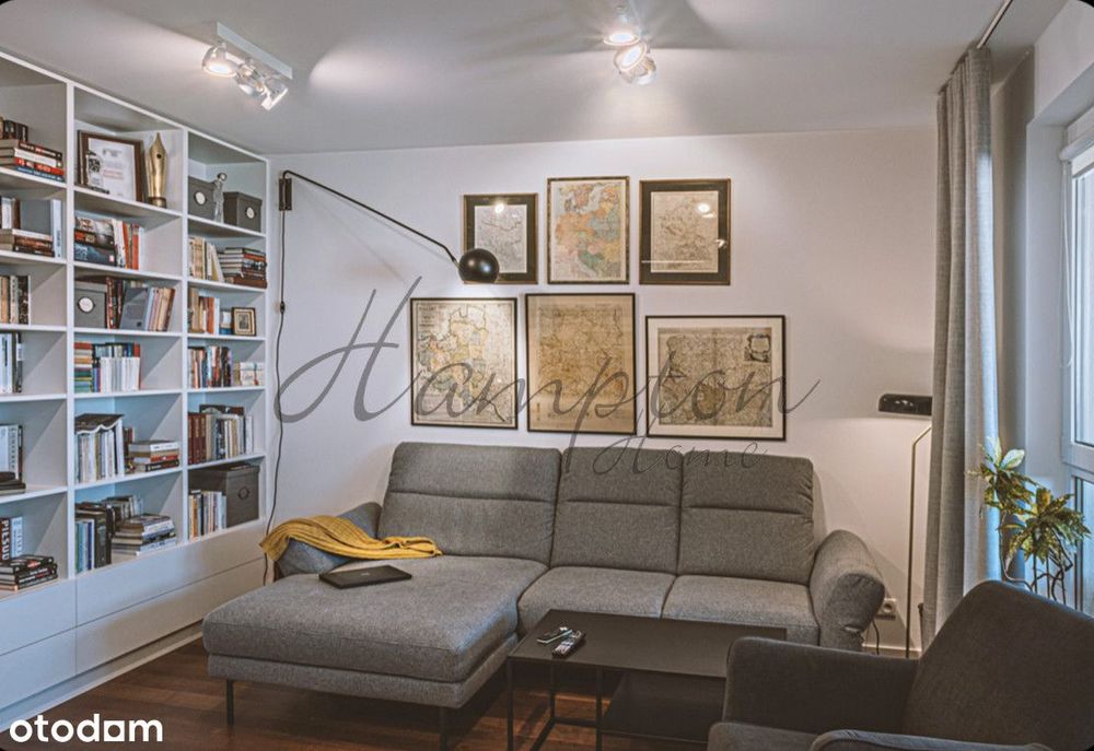 Nowoczesny apartament z dużym balkonem i recepcją