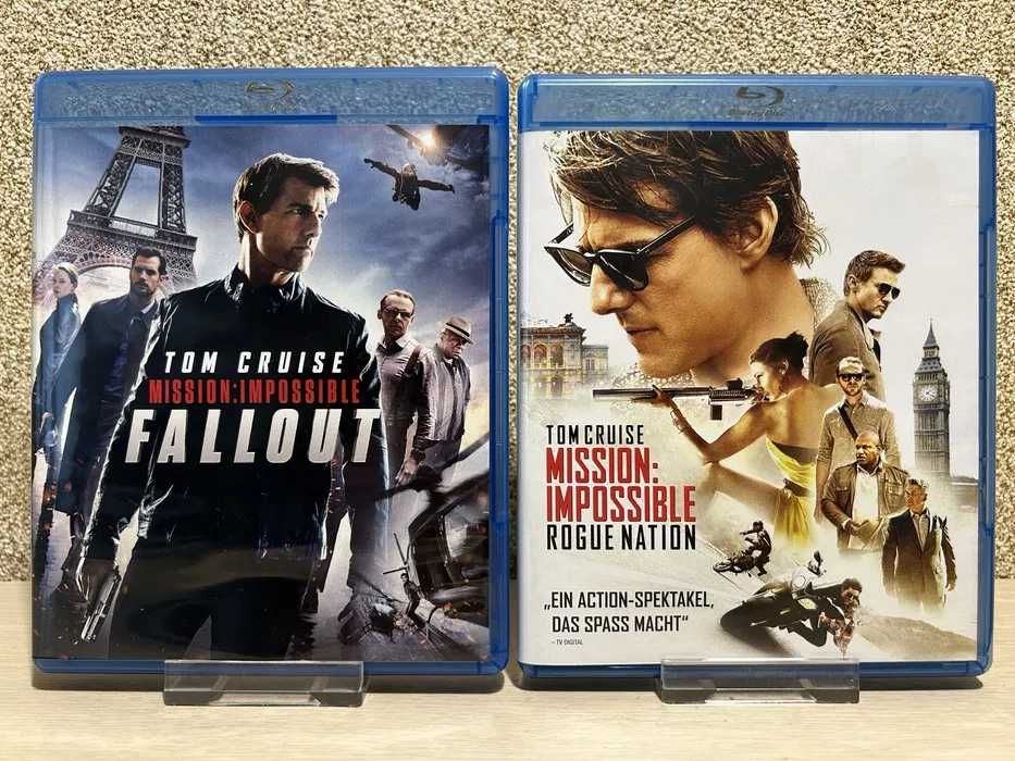 Blu-ray диски Amaray  007 (Д.Бонд) Д.Крейг / Миссия: невыполнима 3-6