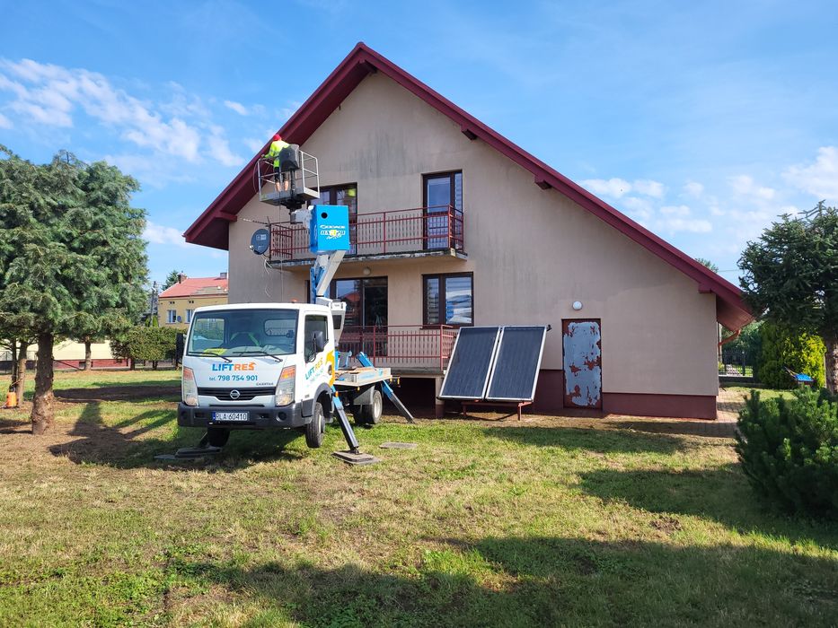 Mycie dachów, elewacji, kostki brukowej, ogrodzeń, tarasów, hal