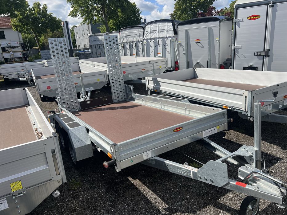 Boeckmann Przyczepa podkoparkowa laweta 3500 kg NOWA 2775kg ładowność