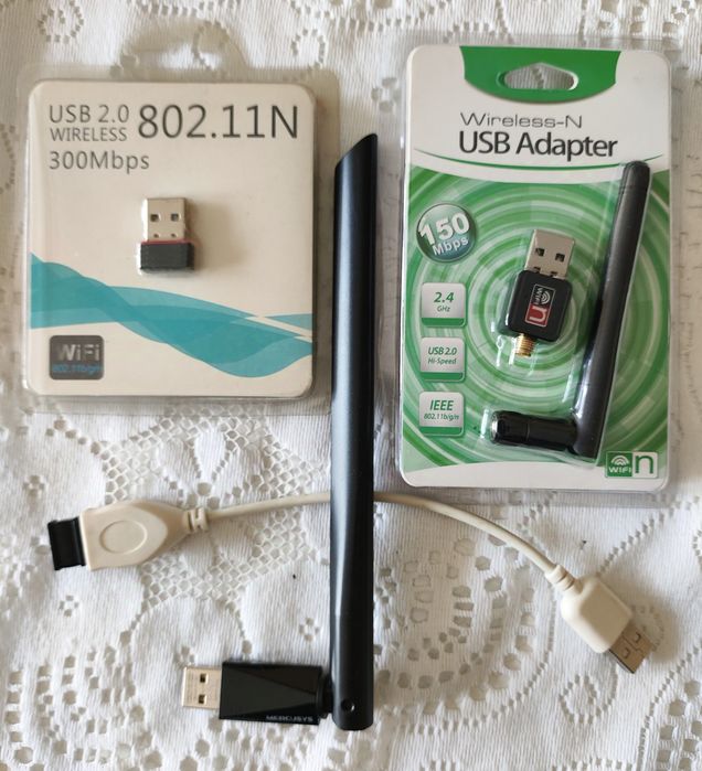 Pen USB Bluetooth Nova e outras pens USB Wireless Wi-Fi usadas e novas