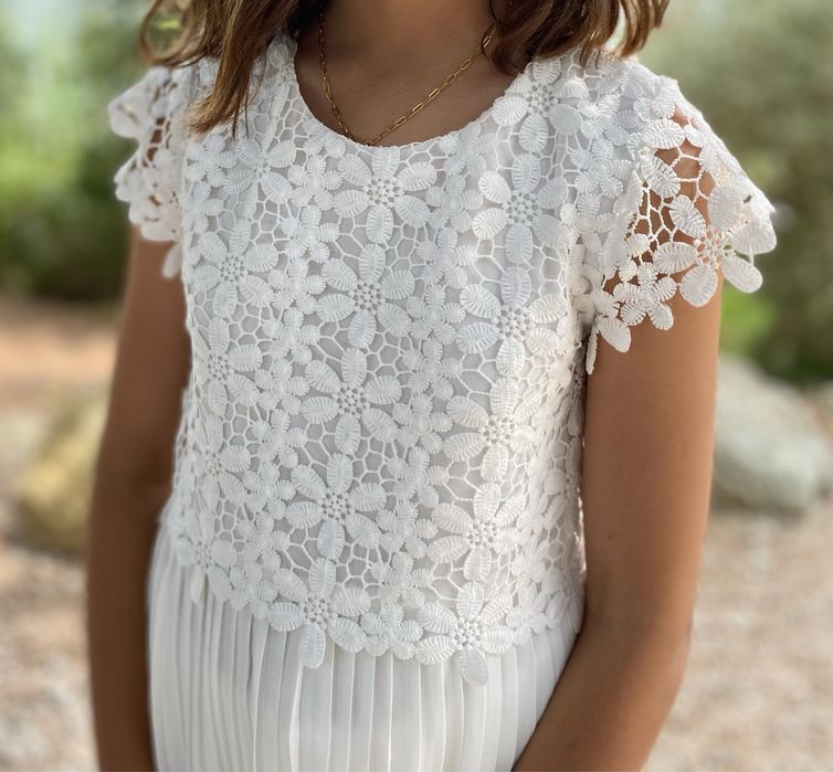 Vestido cerimónia criança (8 anos)