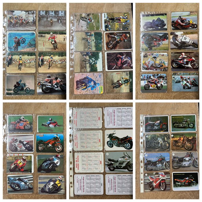 Calendários de bolsos