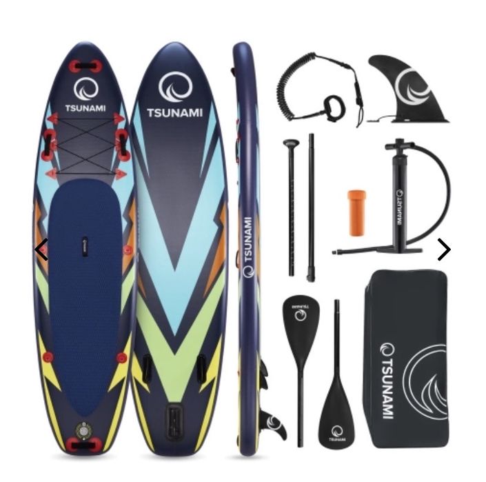 Deska SUP TSUNAMI – NOWA, komplet