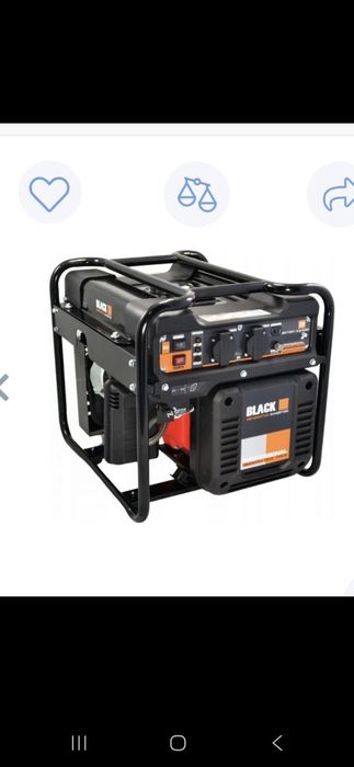 Генератор  инверторный 3500W Black 13609 інверторний Генератор