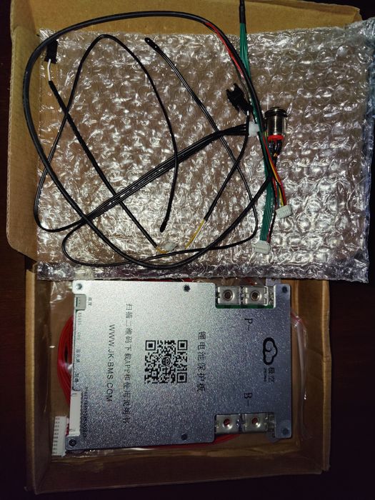 Smart BMS 200A JK- B2A8S20P с кнопкой, опционально экран