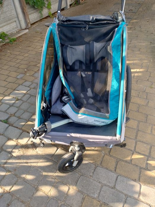 Wózek do roweru qeridoo sportrex 2 riksza przyczepka