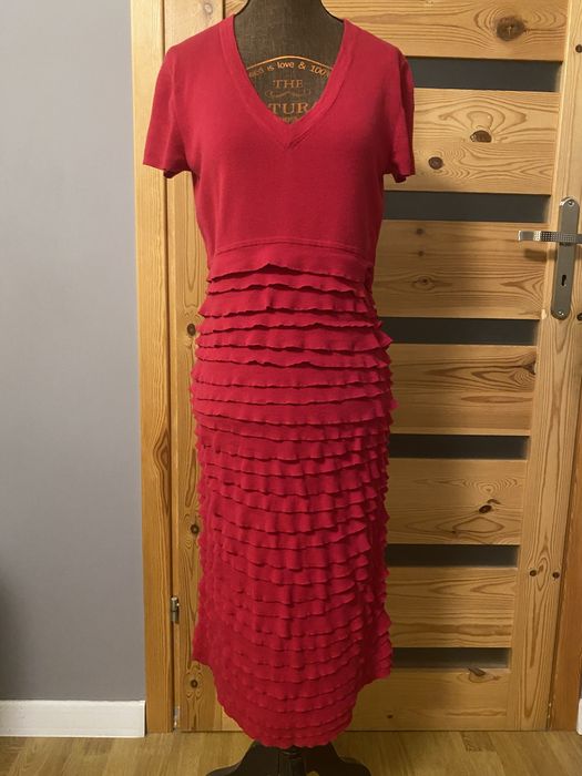 Dzianinowa sukienka damska Escada Sport M