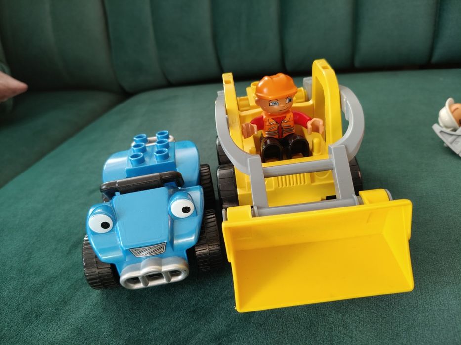 LEGO Duplo 2+ Bob budowniczy, koparka, qład