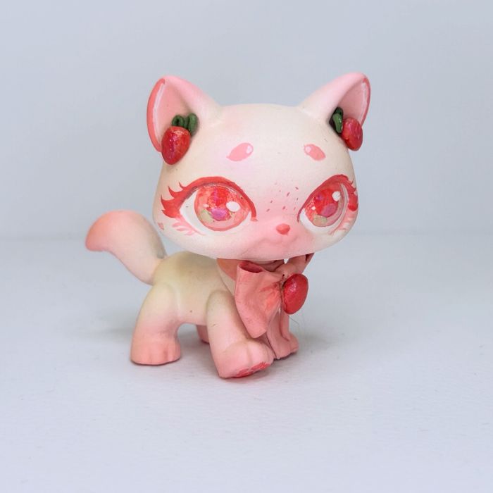 Lps Custom kotek truskawkowy