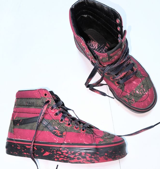 Кеды Vans X House of Terror Nightmare On Elm Street SK8-Hi 36р.