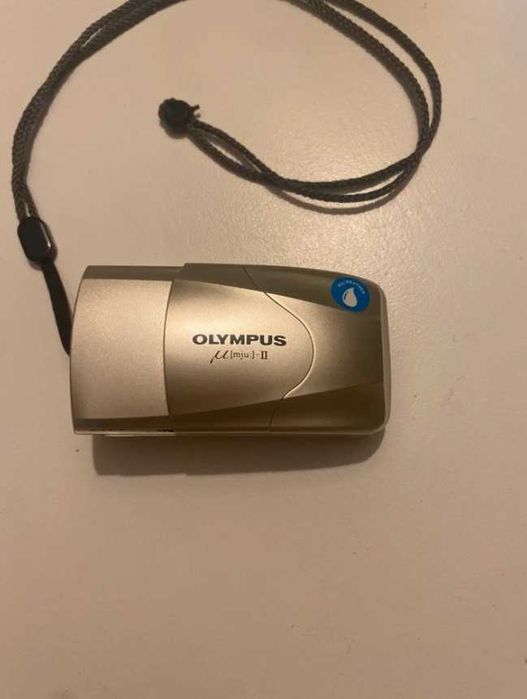 Câmera analógica Olympus mju II Silver