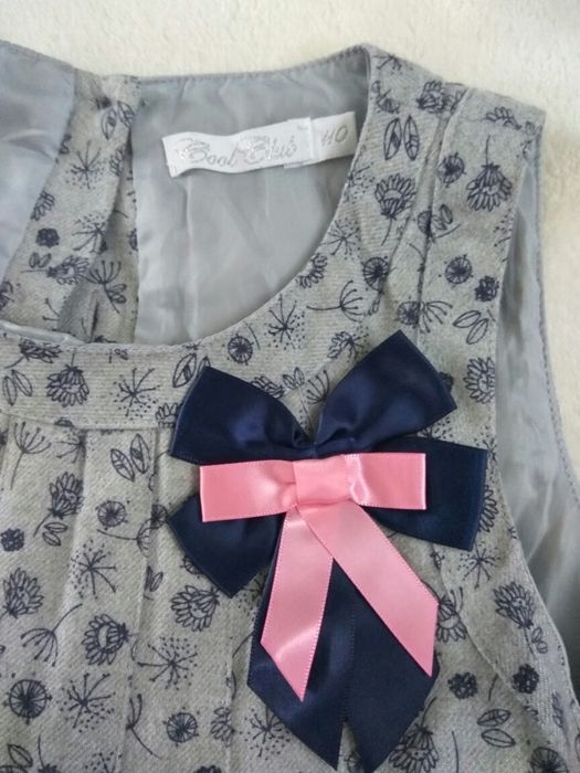 Piękna sukienka dla dziewczynki Smyk r. 110/116 plisowana jak NOWA