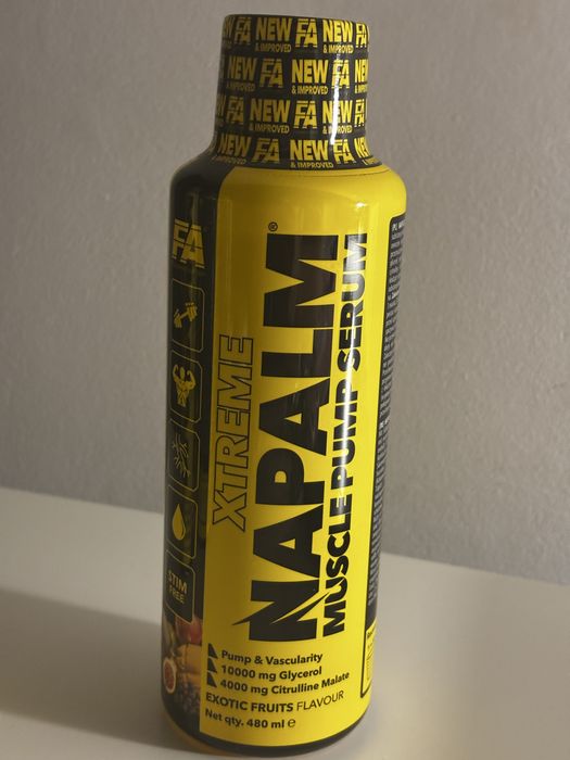 Przedtreningówka Fitness Authority NAPALM Muscle Pump Serum 480 ml FA
