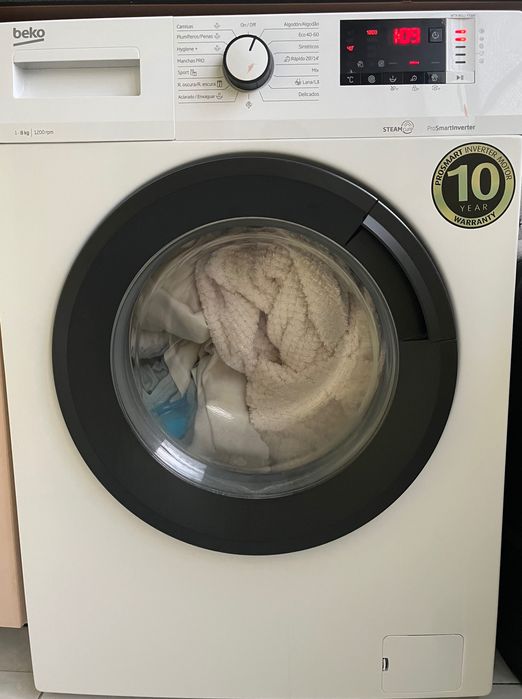 Máquina de lavar roupa Beko