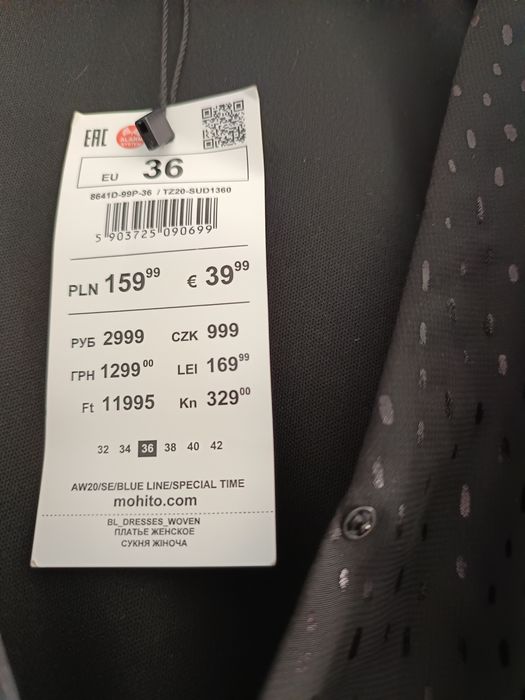 Elegancka sukienka